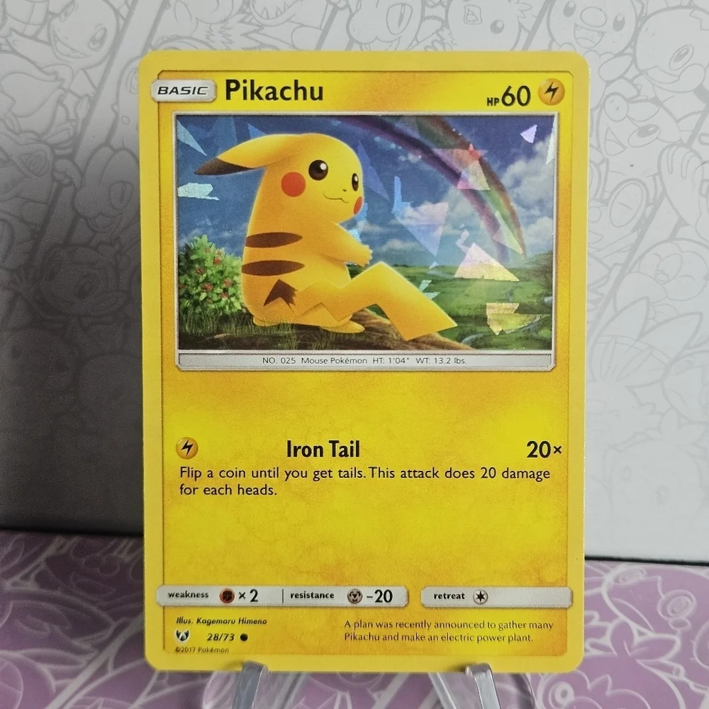 Pikachu 28/73 Pokémon TCG Holo Rare